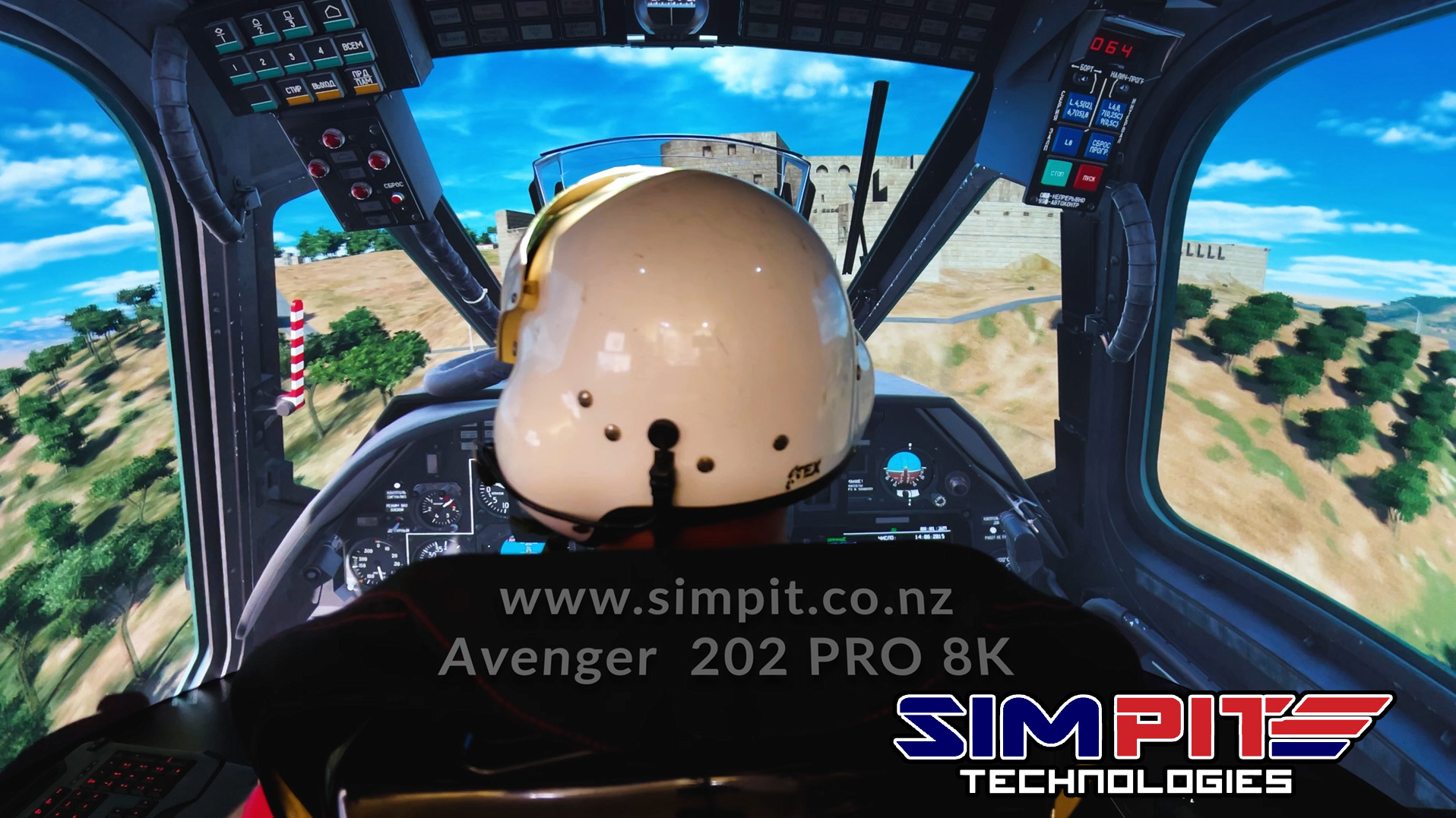 KA-50 low level — Avenger 202 PRO 8K